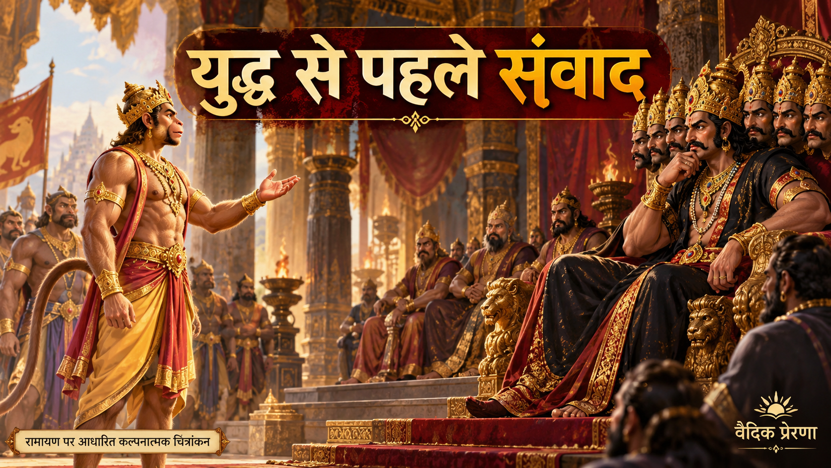 अंगद का दूतत्व: शक्ति होते हुए भी संवाद का अवसर क्यों दिया जाए?