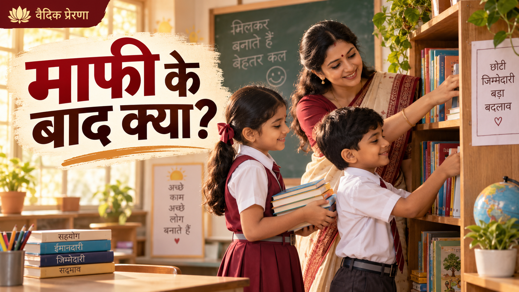 टूटी खिड़की और अधूरी माफी: गलती सुधारना कैसे सीखा जाता है?