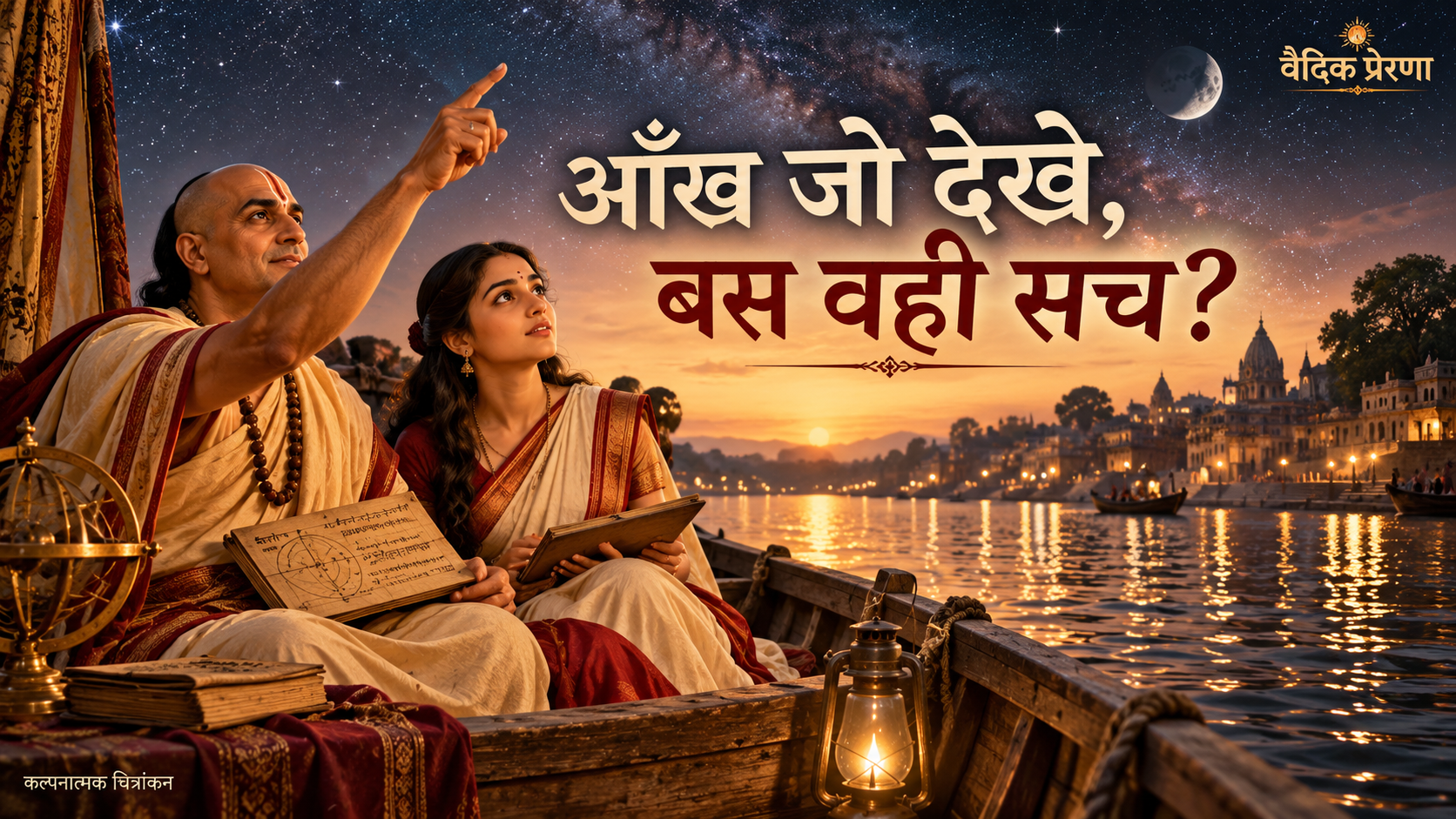 आर्यभट की नाव: जो चलता हुआ दिखाई दे, क्या वही चल रहा है?