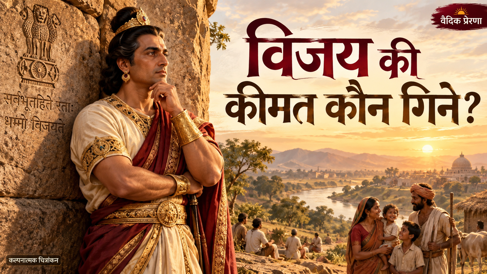 अशोक के अभिलेख: विजय के साथ उसकी कीमत याद रखने का साहस