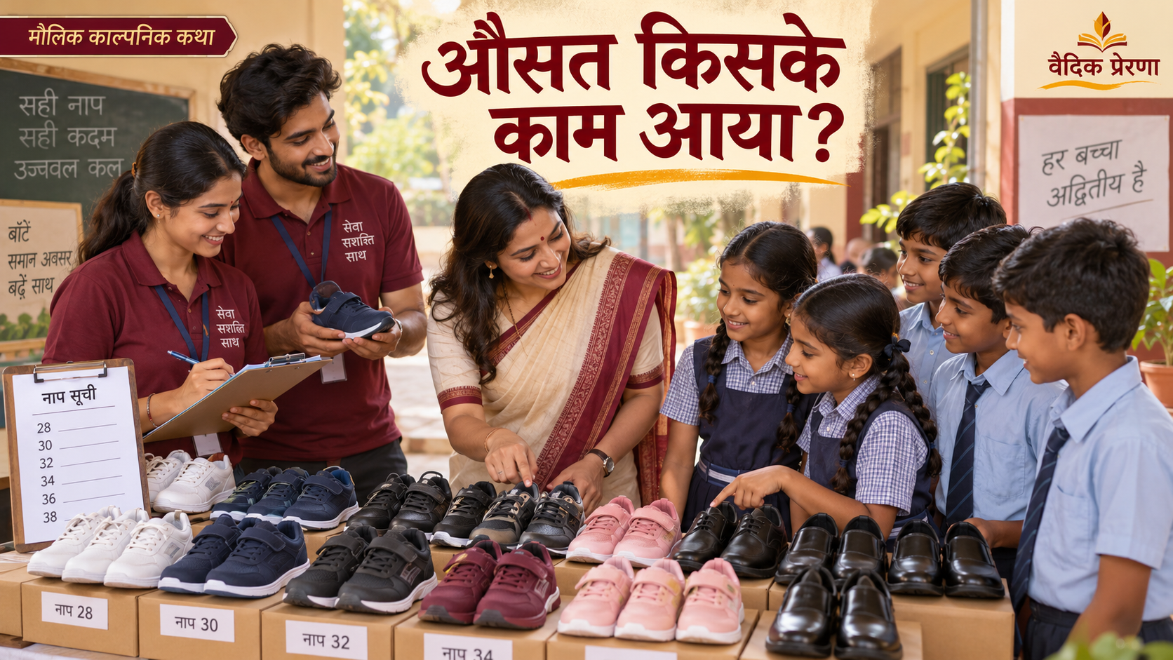 औसत नाप के जूते: समूह का एक अंक हर बच्चे की जरूरत कैसे बन गया?