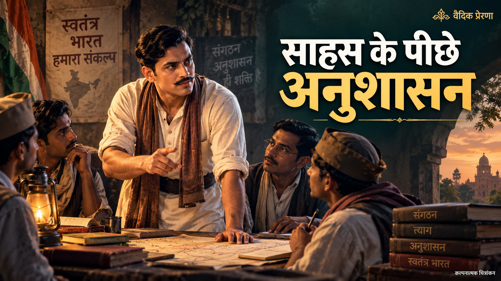 चंद्रशेखर आजाद: साहस की चमक के पीछे छिपा संगठन और अनुशासन