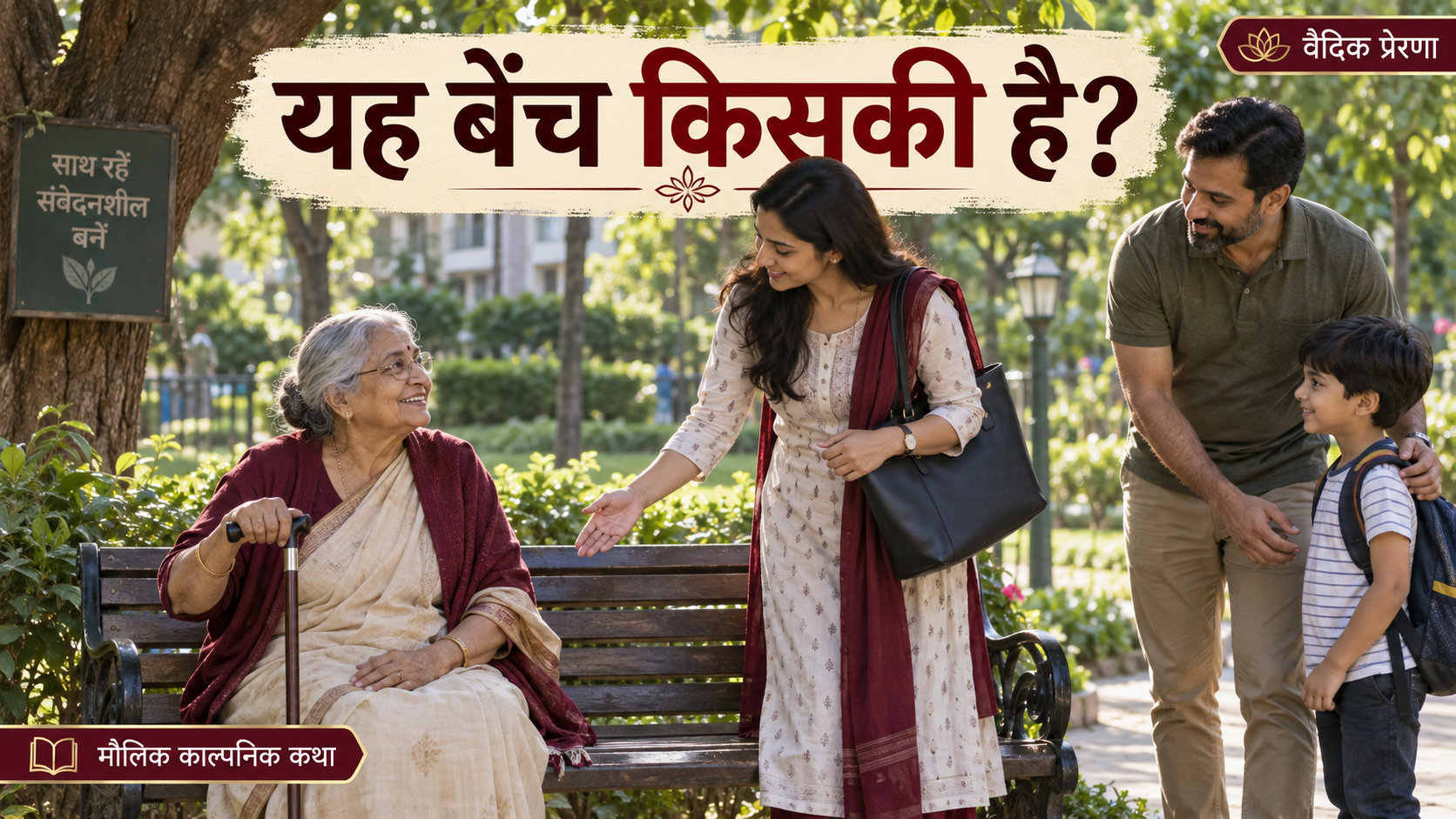 यह बेंच किसकी है? छाया में बैठने की एक छोटी जगह की बड़ी कहानी