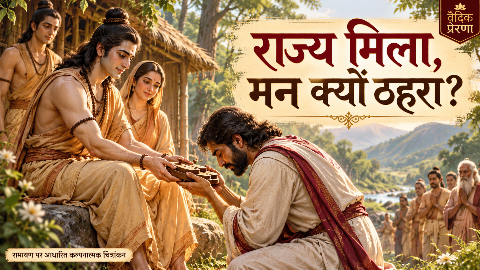 भरत और पादुकाएँ: अधिकार सामने हो, तब मर्यादा कैसे पहचानी जाए?