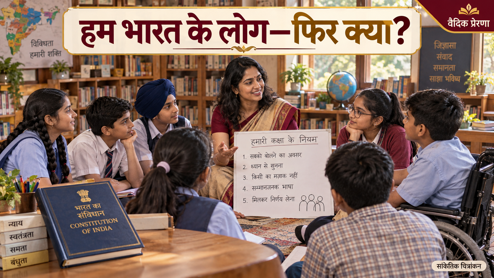 हम भारत के लोग: प्रस्तावना के शब्द हमारे व्यवहार तक कैसे पहुँचें?