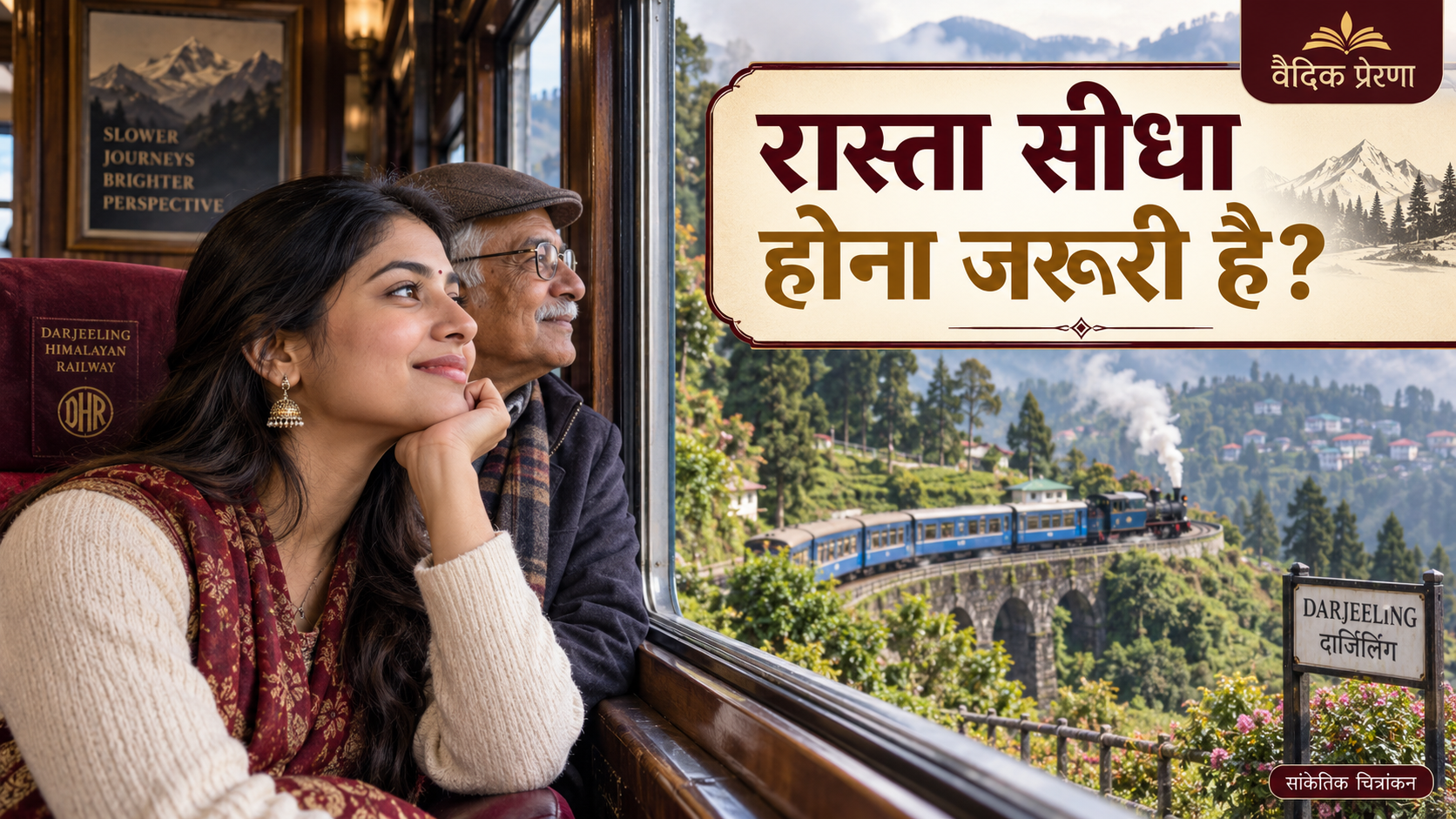 दार्जिलिंग की पहाड़ी रेल: रास्ता मुड़ता है तो क्या यात्रा कमजोर हो जाती है?