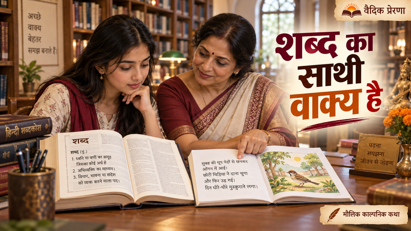 शब्दकोश खुला था, फिर भी अर्थ क्यों उलझा? वाक्य में लौटने की कहानी