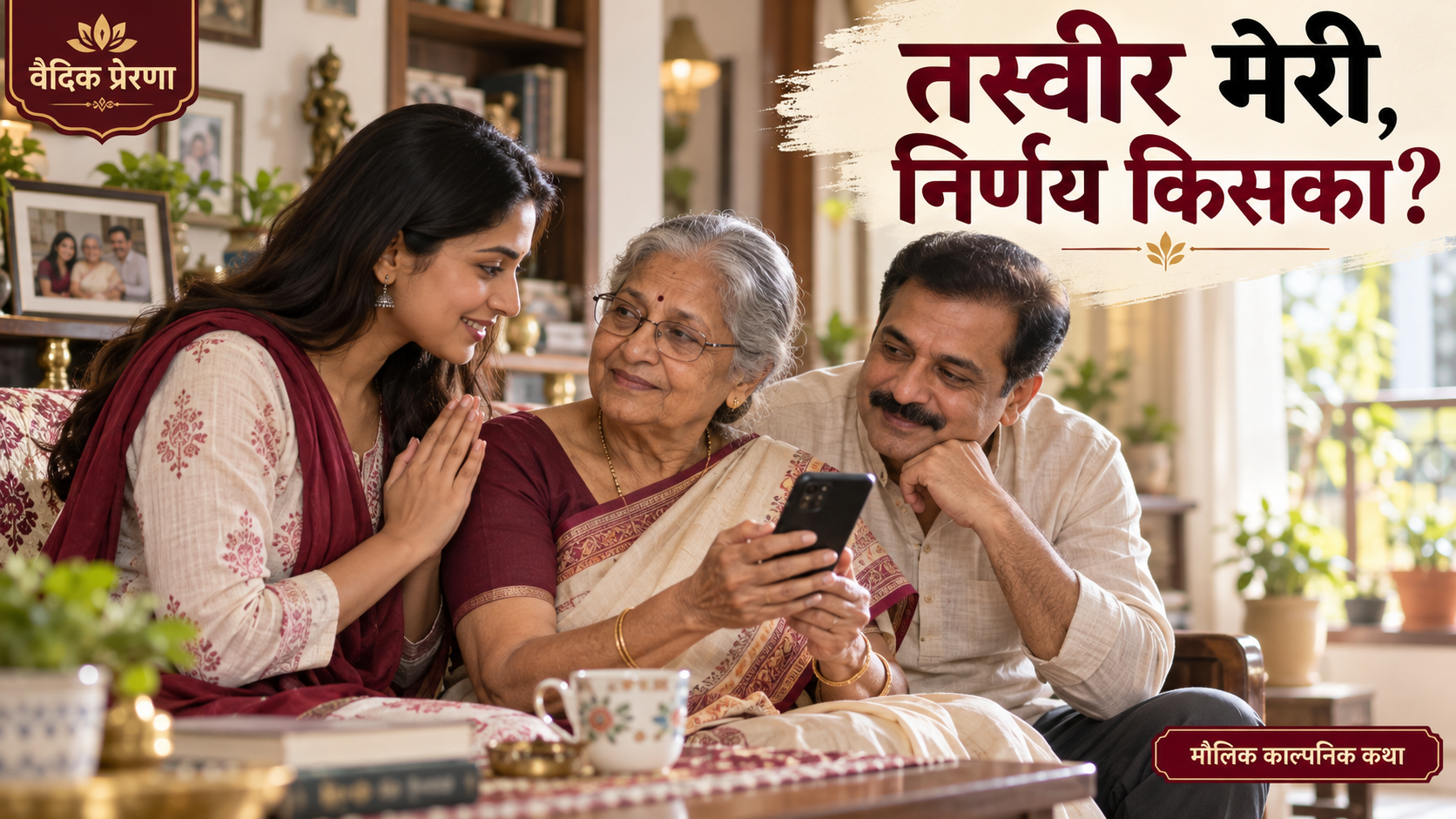तस्वीर मेरी भी है: परिवार के एक फोटो ने किसकी अनुमति पूछी