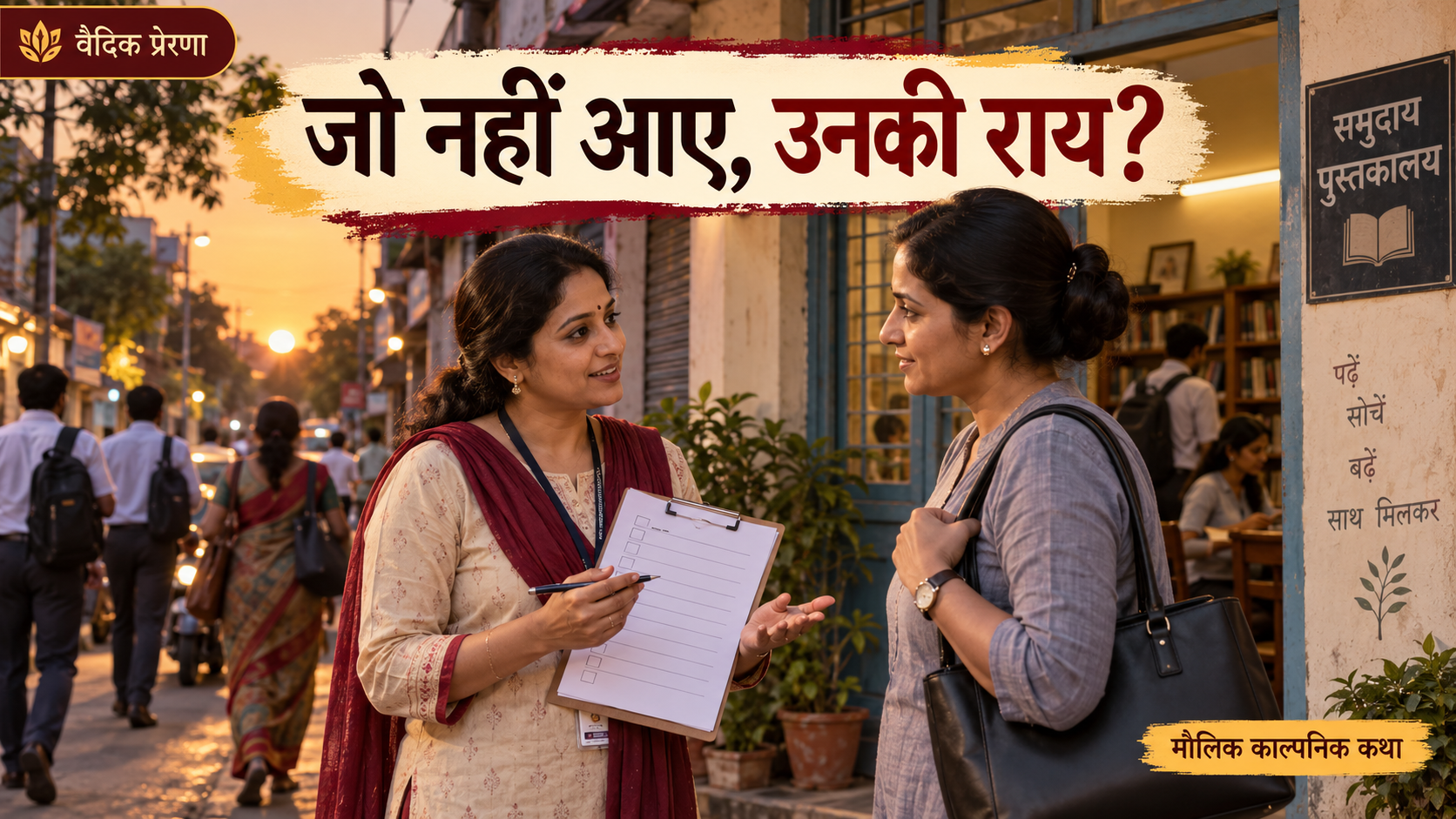 जो लोग आए ही नहीं, उनकी राय कहाँ है? एक छोटे सर्वे की बड़ी कमी
