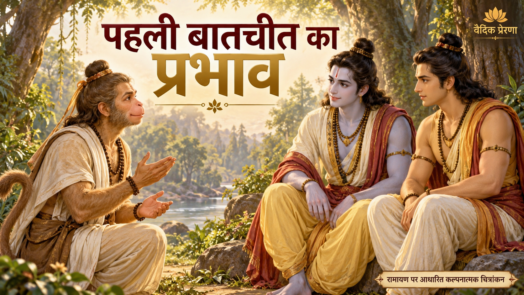 हनुमान की पहली बातचीत: प्रभावशाली बोलना केवल ऊँची आवाज नहीं