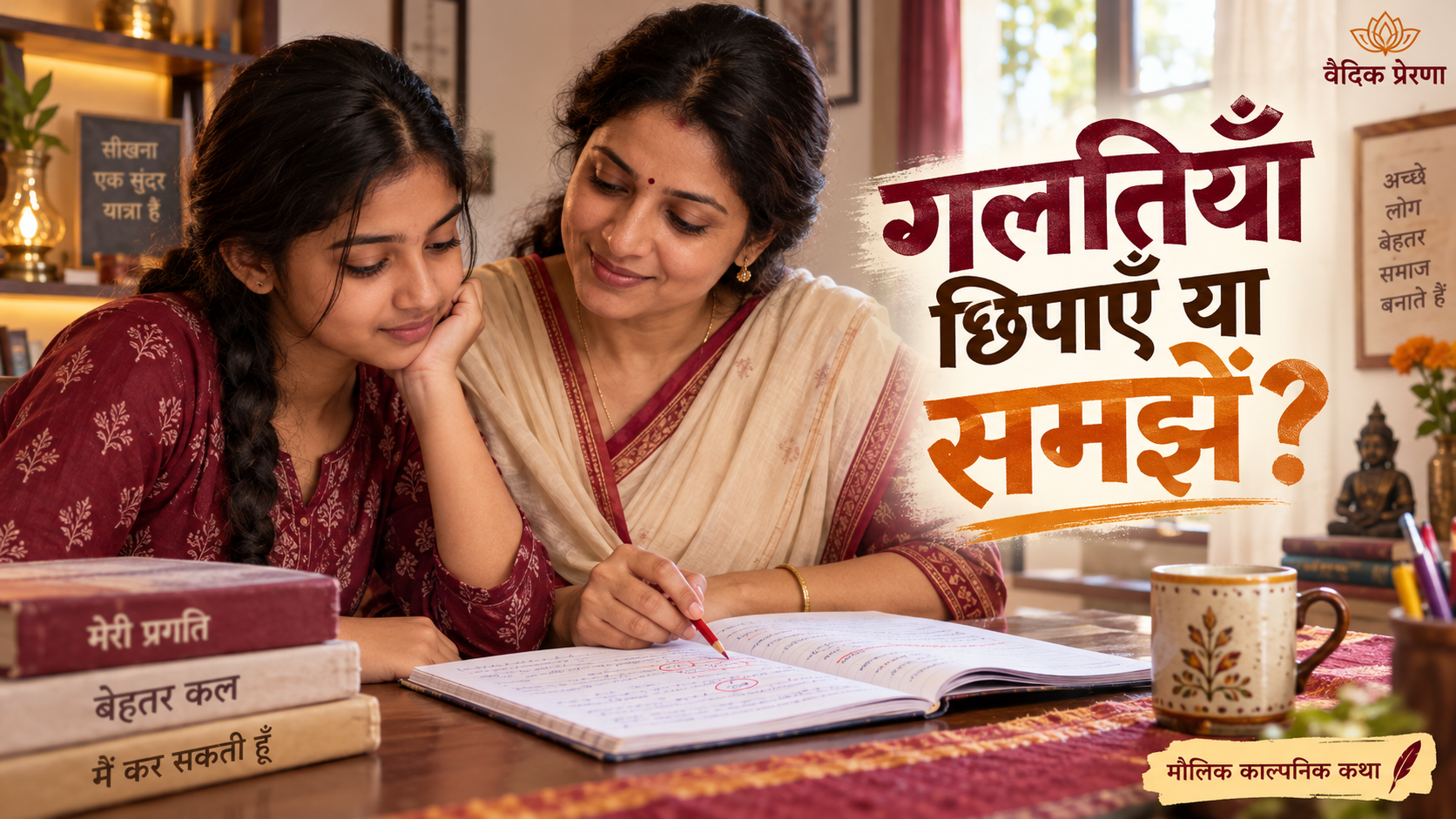 गलती वाली कॉपी छिपाना क्यों छोड़ दिया? तारा के प्रश्नों की छोटी यात्रा