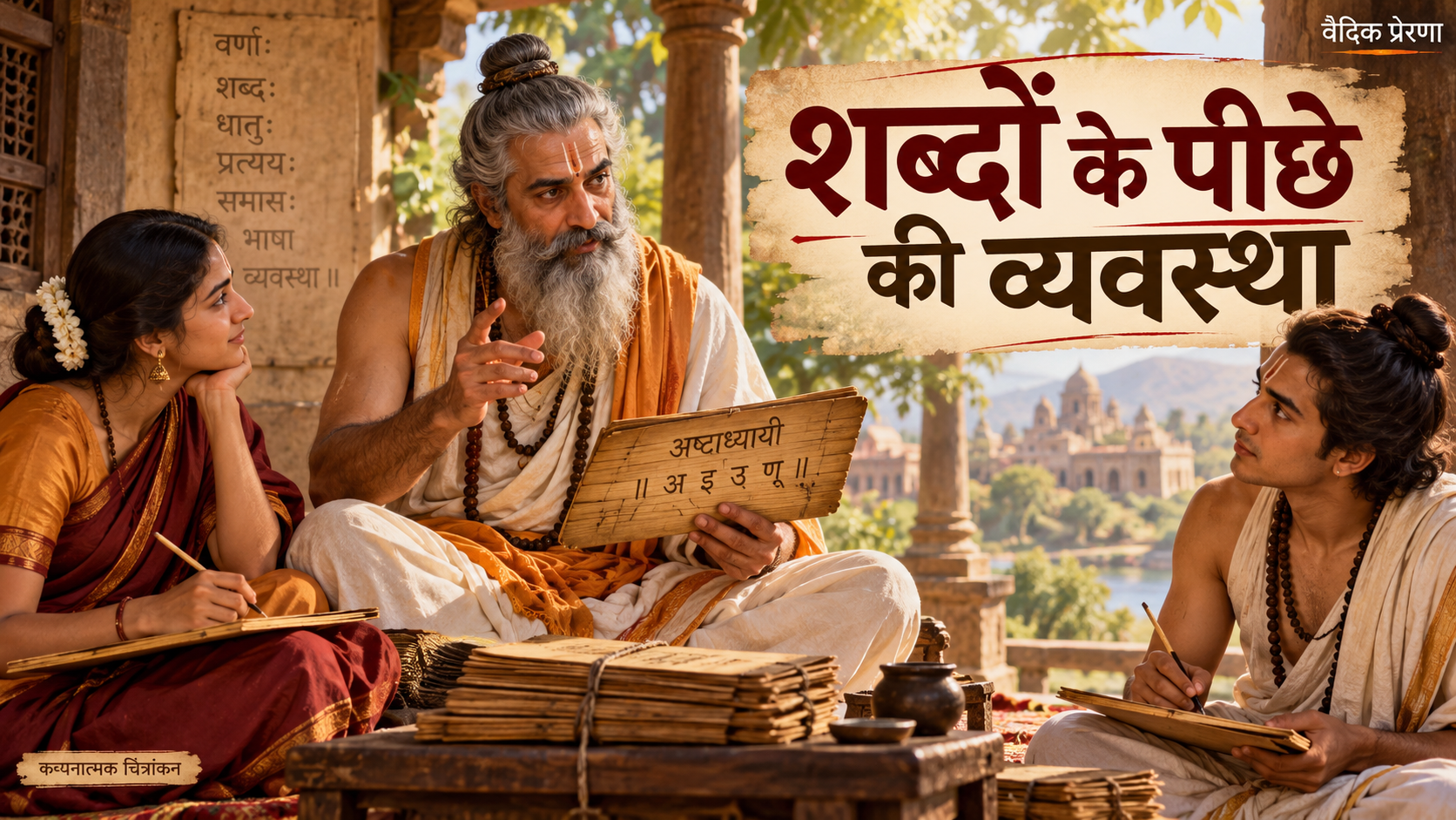 पाणिनि से सीखें: भाषा के पीछे छिपी व्यवस्था देखने का आनंद