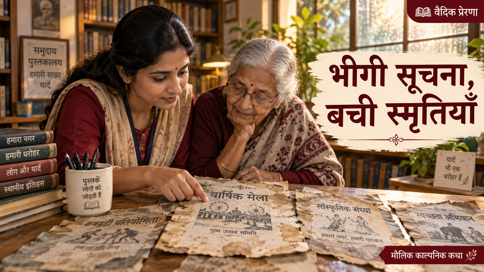 भीगी हुई सूचना, बची हुई स्मृतियाँ: मोहल्ले ने अपने अतीत को कैसे सुना