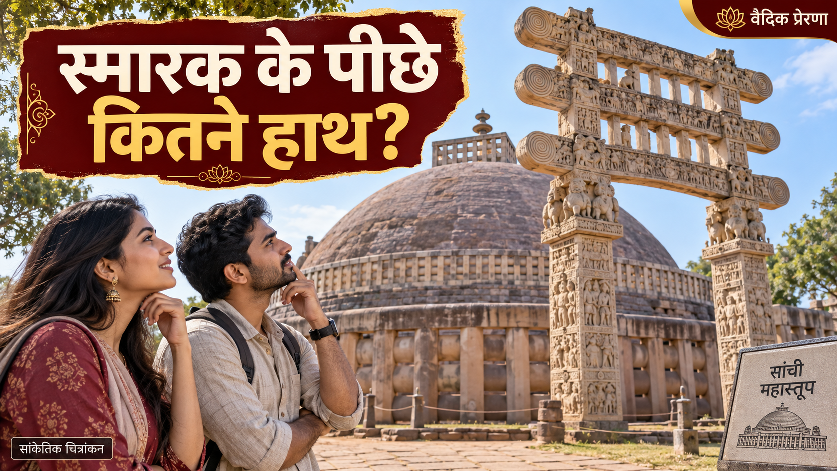 साँची का स्तूप: एक स्मारक के पीछे कितनी पीढ़ियों के हाथ होते हैं?