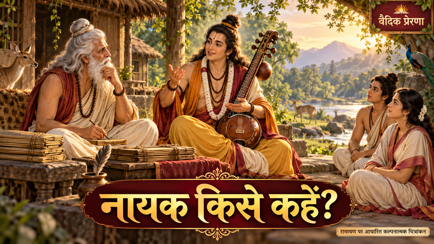 वाल्मीकि का पहला प्रश्न: हम अपने जीवन का नायक किस आधार पर चुनते हैं?