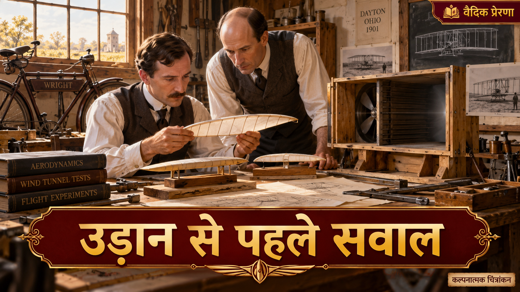 राइट बंधुओं की उड़ान: जब परिणाम न मिले तो मेहनत के साथ मान्यता भी जाँचें