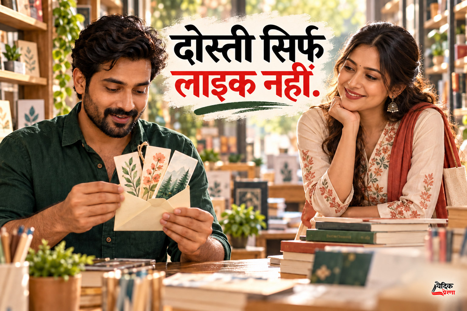 लाइक से बाहर की दोस्ती: एक छोटे लिफाफे का साथ