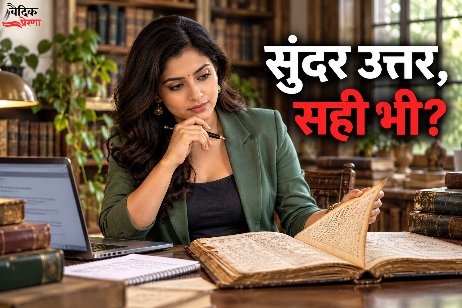 कृत्रिम बुद्धि और अपनी समझ: सुंदर उत्तर का सच कैसे जाँचें