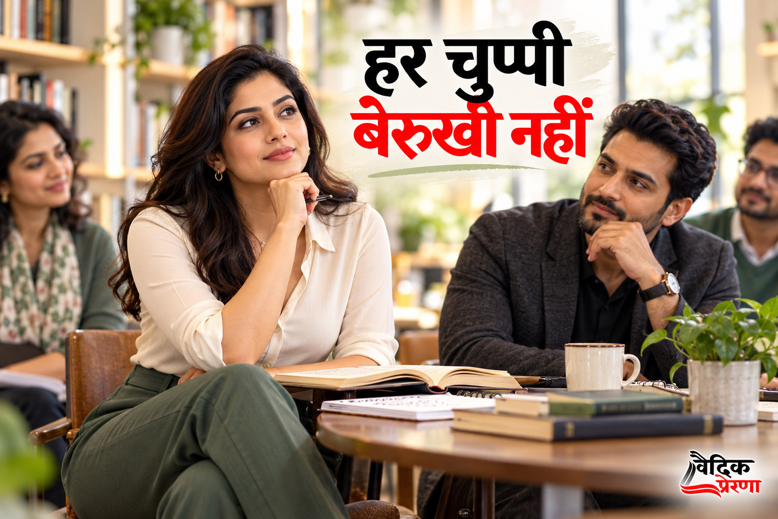 पहली मुलाकात का अधूरा अनुमान: चुप्पी में भी कोई बात होती है