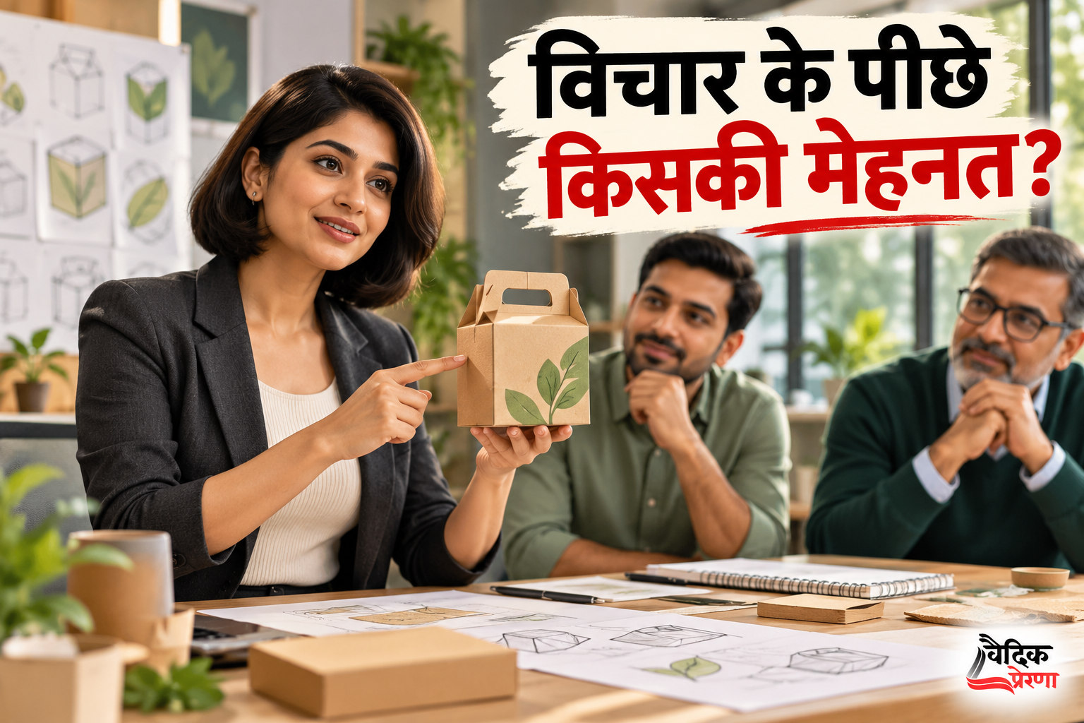 बैठक में चुराया गया विचार: अपने काम की जगह कैसे रखी