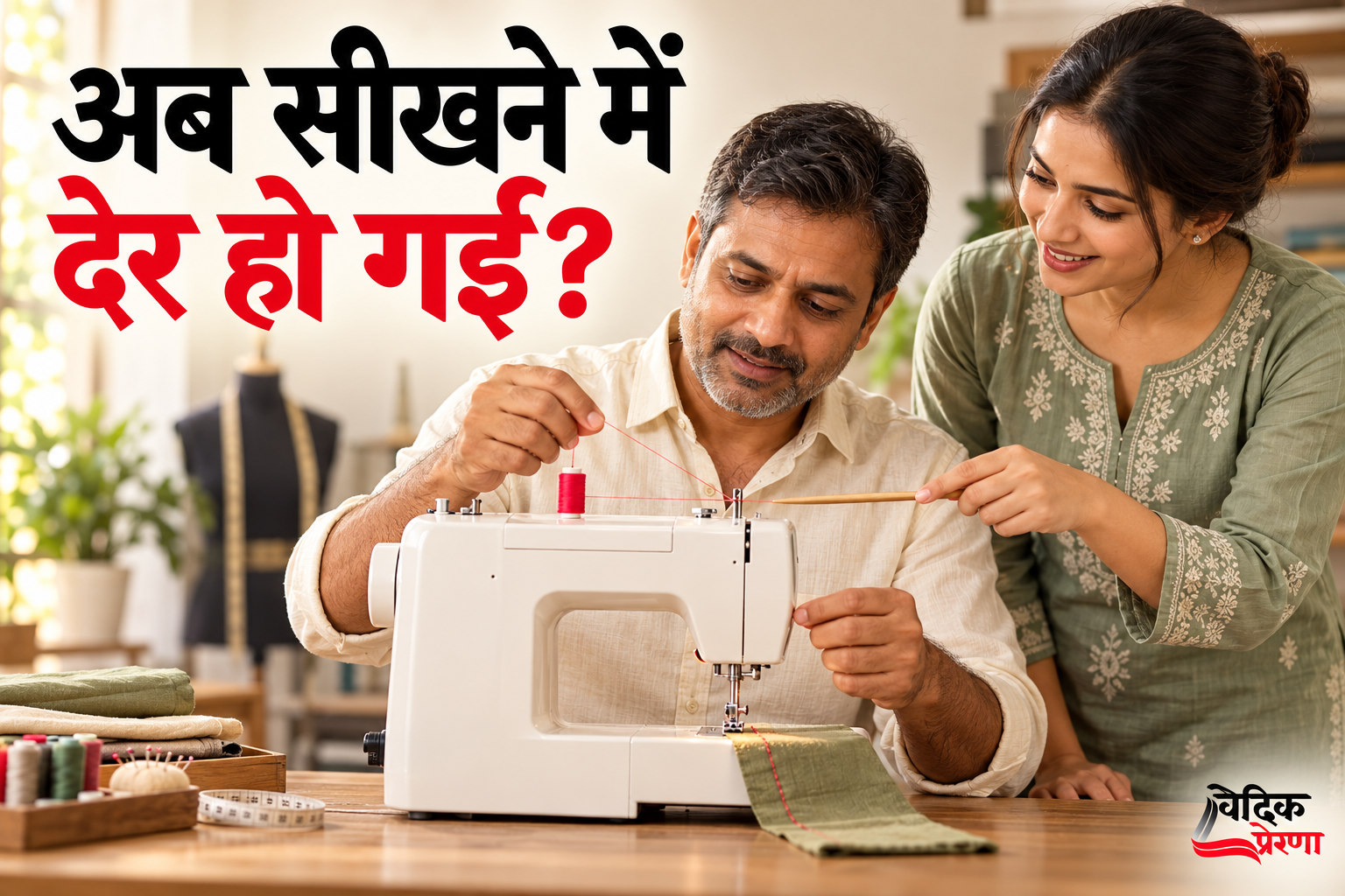 काम सीखने की उम्र: मनोज की पहली सीधी सिलाई