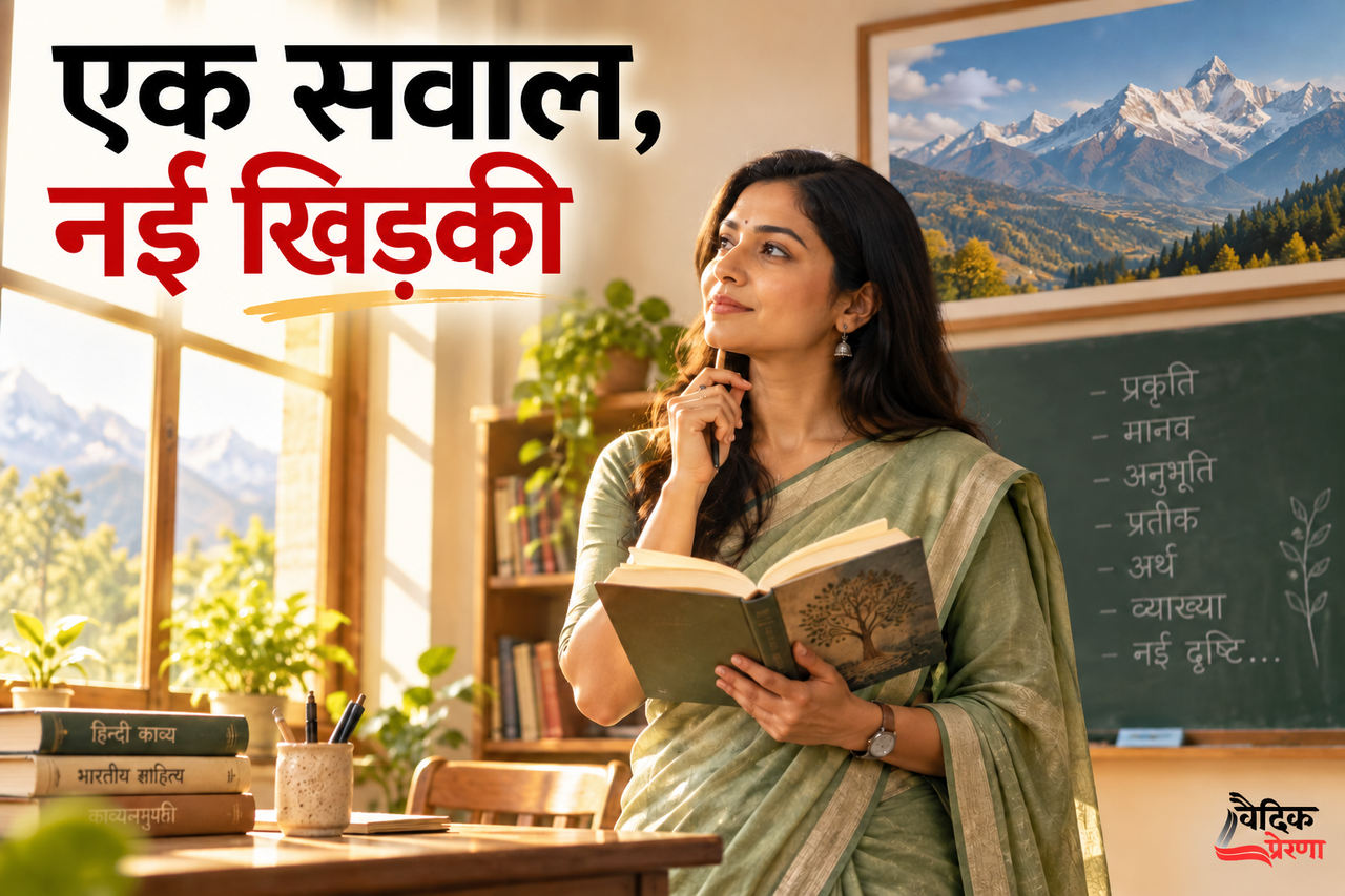कक्षा का सबसे शांत प्रश्न: पहाड़ की चुप्पी में क्या है