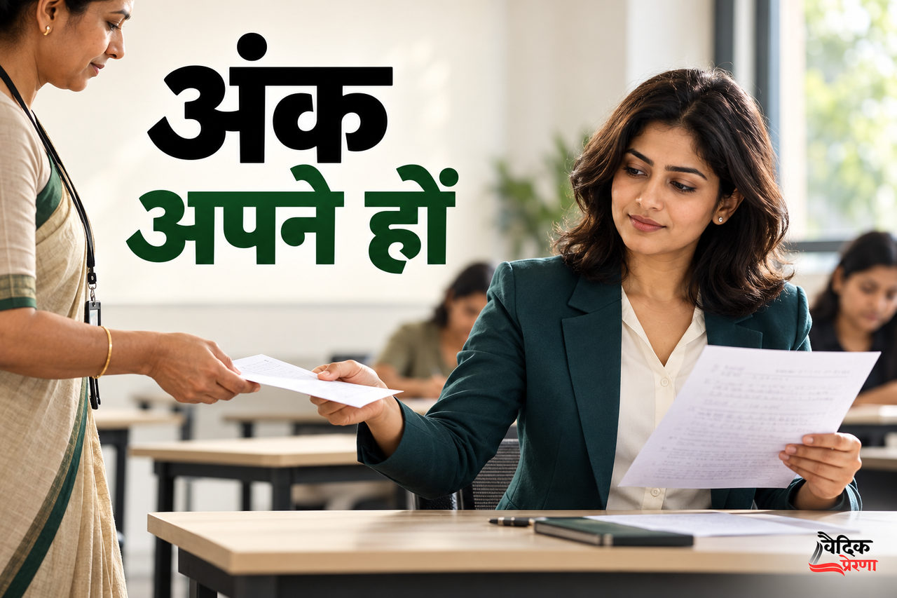 नीला पन्ना किसका था: दीप्ति की परीक्षा में अपना उत्तर