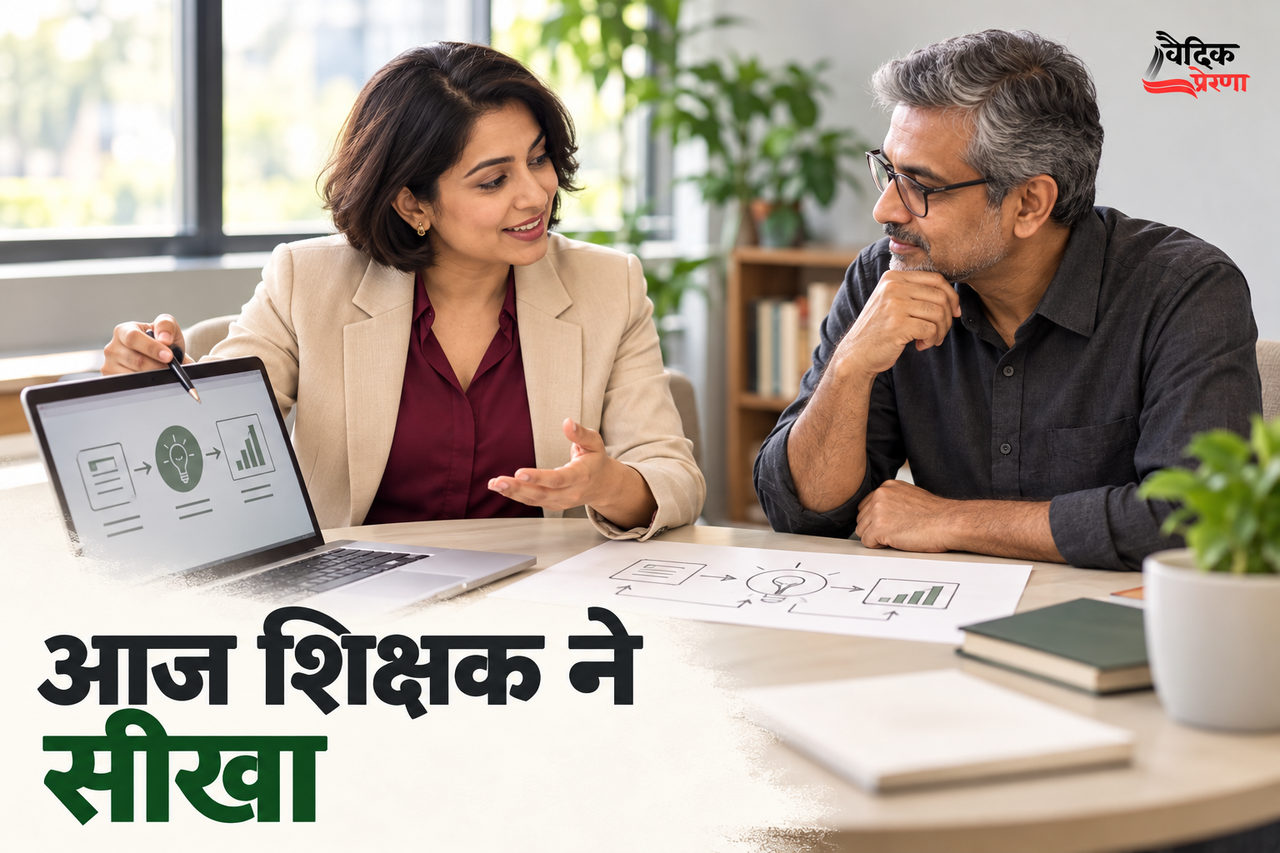 तीन गोलों वाला कागज: जब शिक्षक ने अनुभव सुना