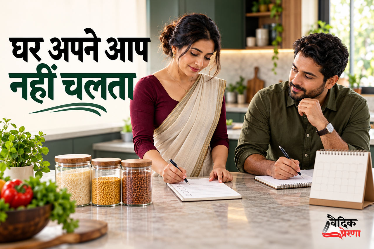 कुरियर के डिब्बे से शुरू हुई बात: घर की जिम्मेदारी किसके ध्यान में है