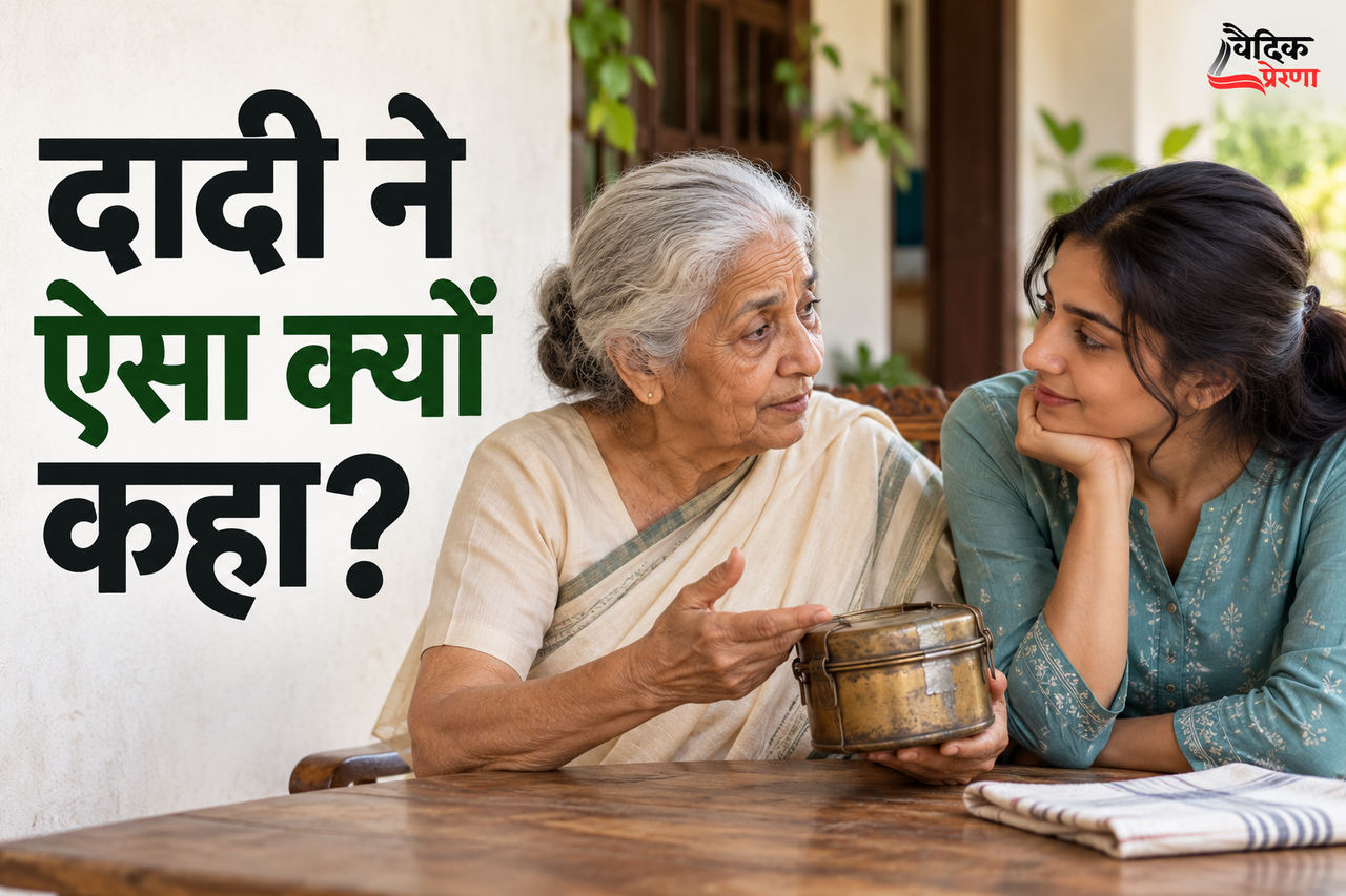 पीतल के डिब्बे का ढीला ढक्कन: दादी की बात के पीछे क्या था