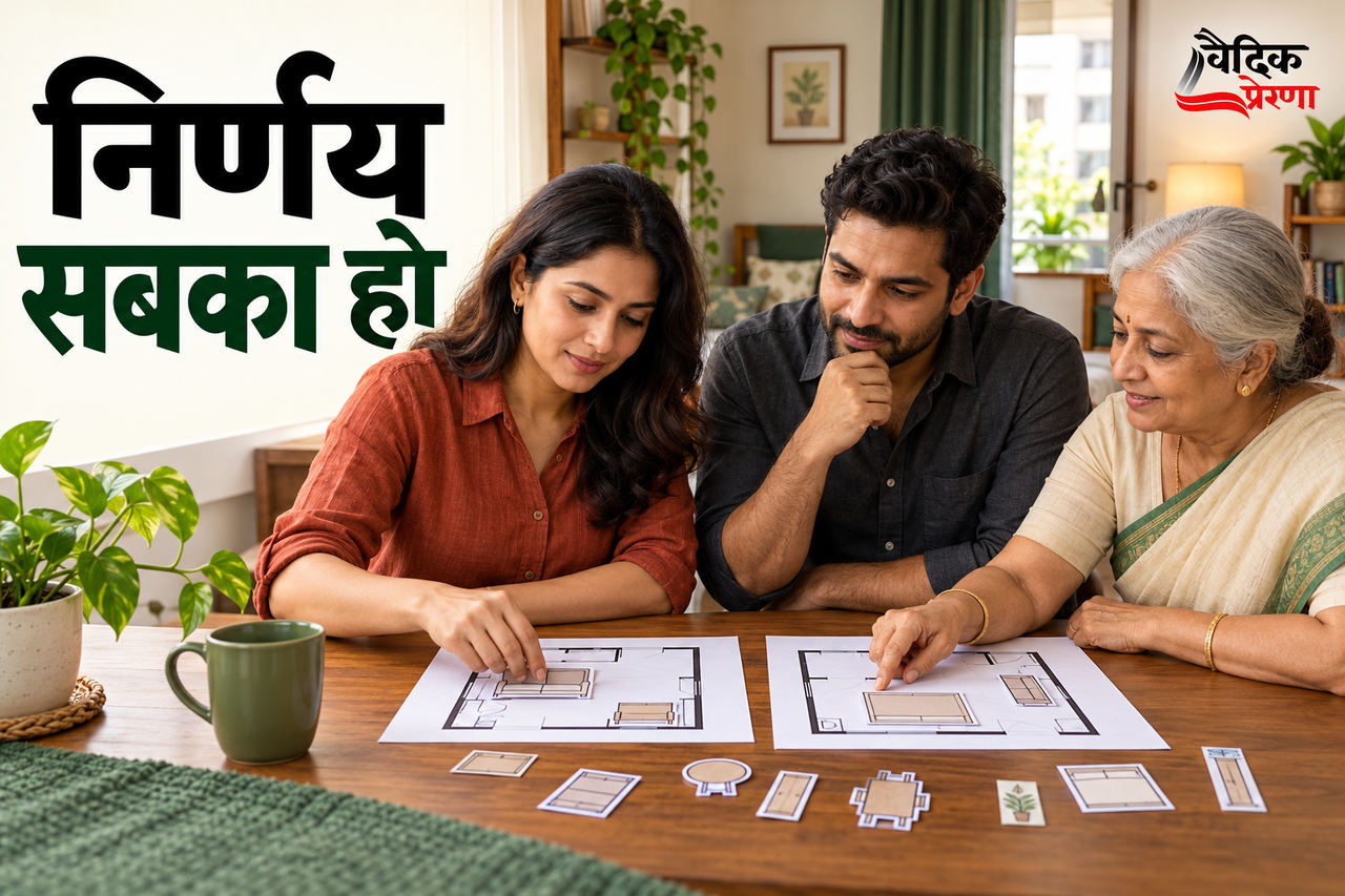 अलमारी हटाने से पहले: कमरे का नक्शा सबने देखा
