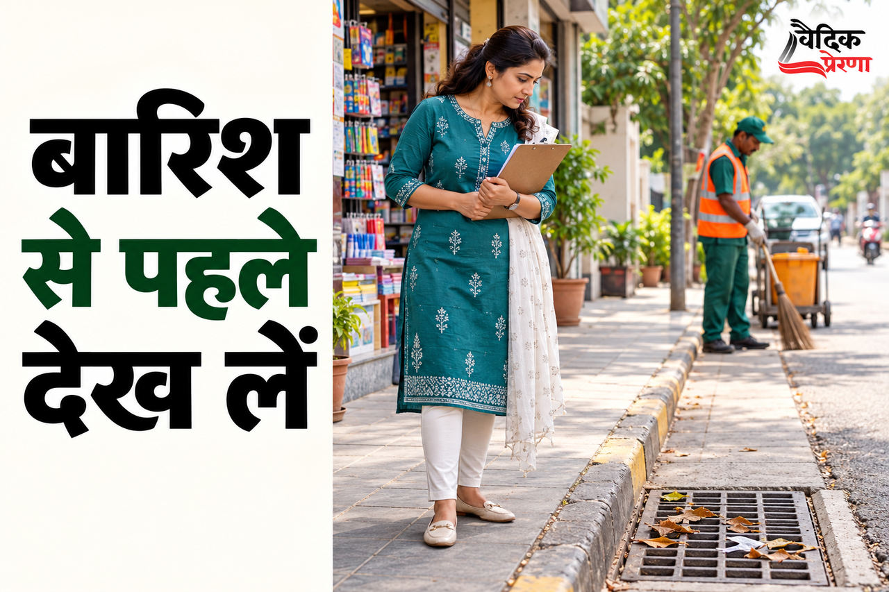 पोस्टर के नीचे बंद जाली: नीलिमा ने बरसात से पहले देखा