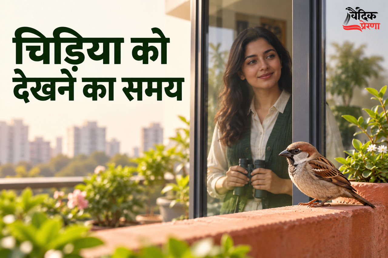 धुँधली तस्वीर से आगे: अनघा ने मुंडेर को समय दिया