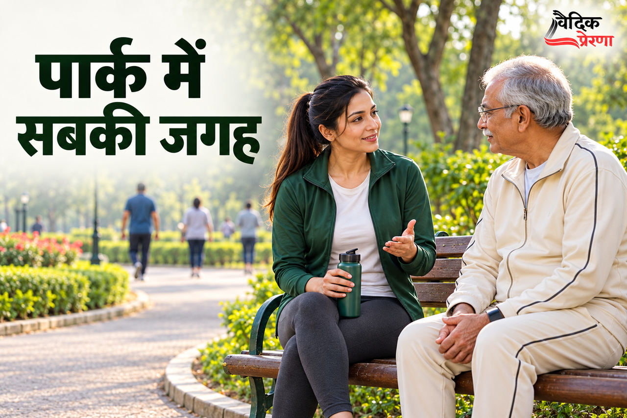 दौड़ते कदम और बेंच का मोड़: ऋतिका ने पार्क की दूसरी सुबह सुनी