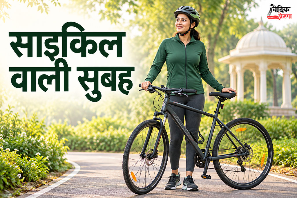 तस्वीर के बाद तीन रविवार: ईरा की साइकिल सच में बाहर आई
