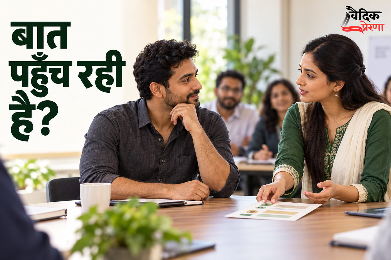नलिन अपनी मेज पर बैठे रहे: चार्वी ने सूचना का रास्ता बदला