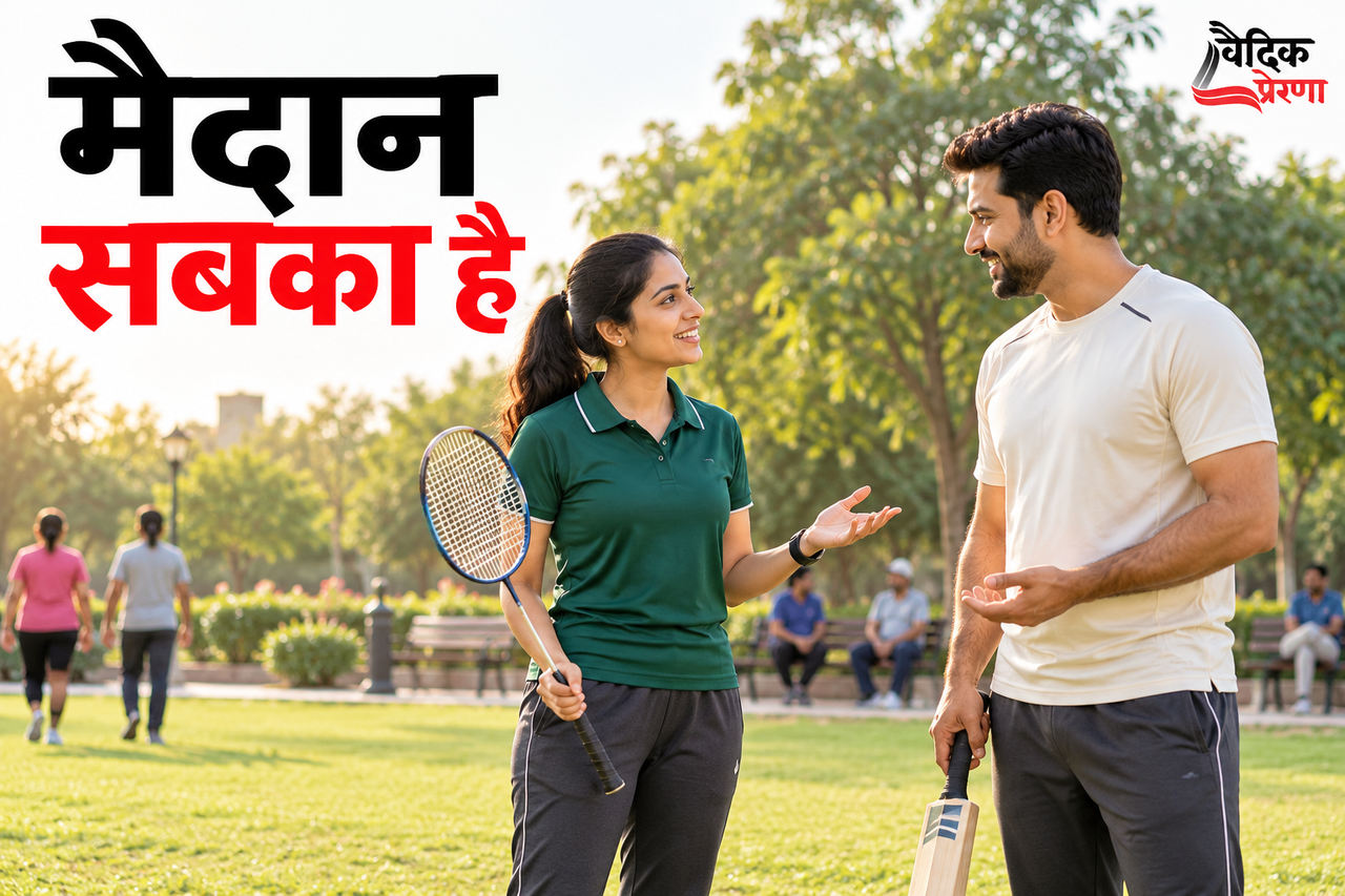 रैकेट और बल्ले की एक शाम: तृषा के मैदान की नई समयसूची