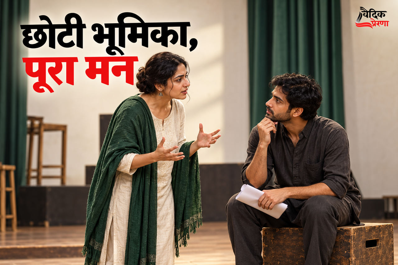 आठ पंक्तियों वाला कागज: तनय ने छोटी भूमिका को फिर पढ़ा