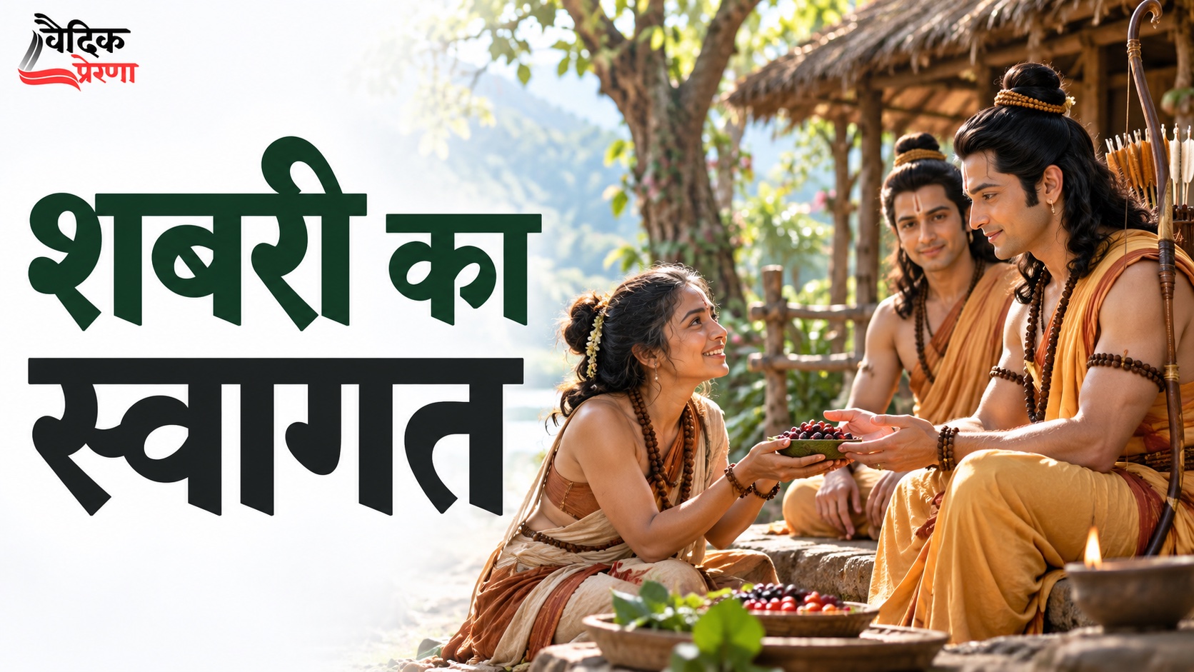 शबरी का स्वागत: प्रतीक्षा को निष्क्रिय रहने के बजाय सेवा में कैसे बदलें?