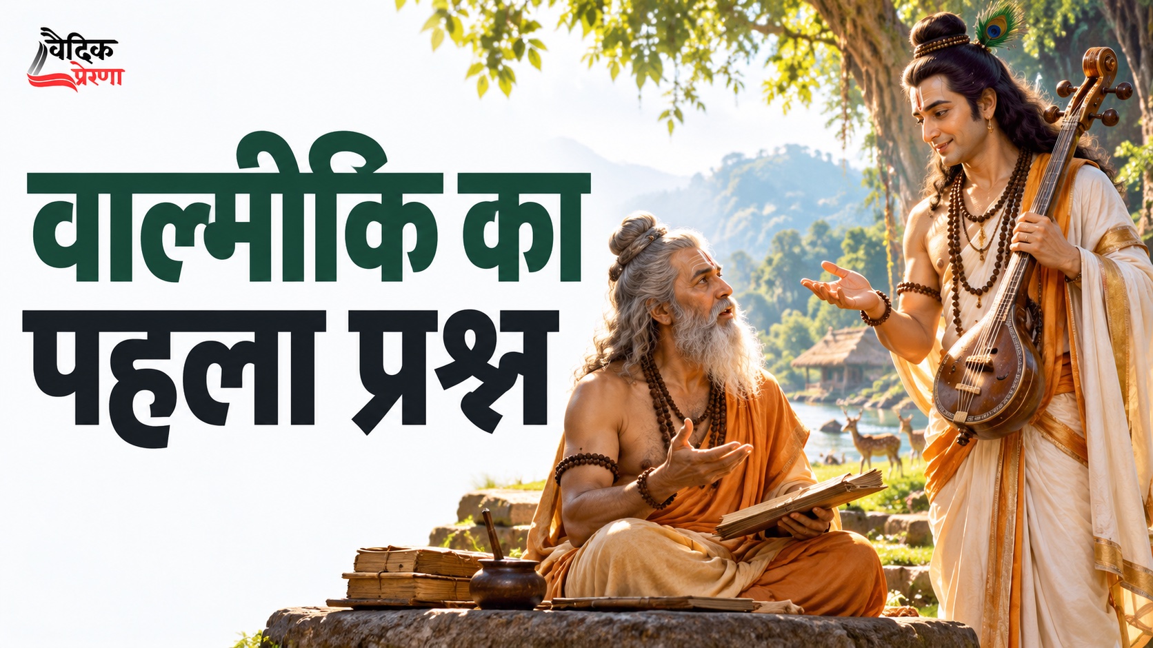 वाल्मीकि का पहला प्रश्न: हम अपने जीवन का नायक किस आधार पर चुनते हैं?