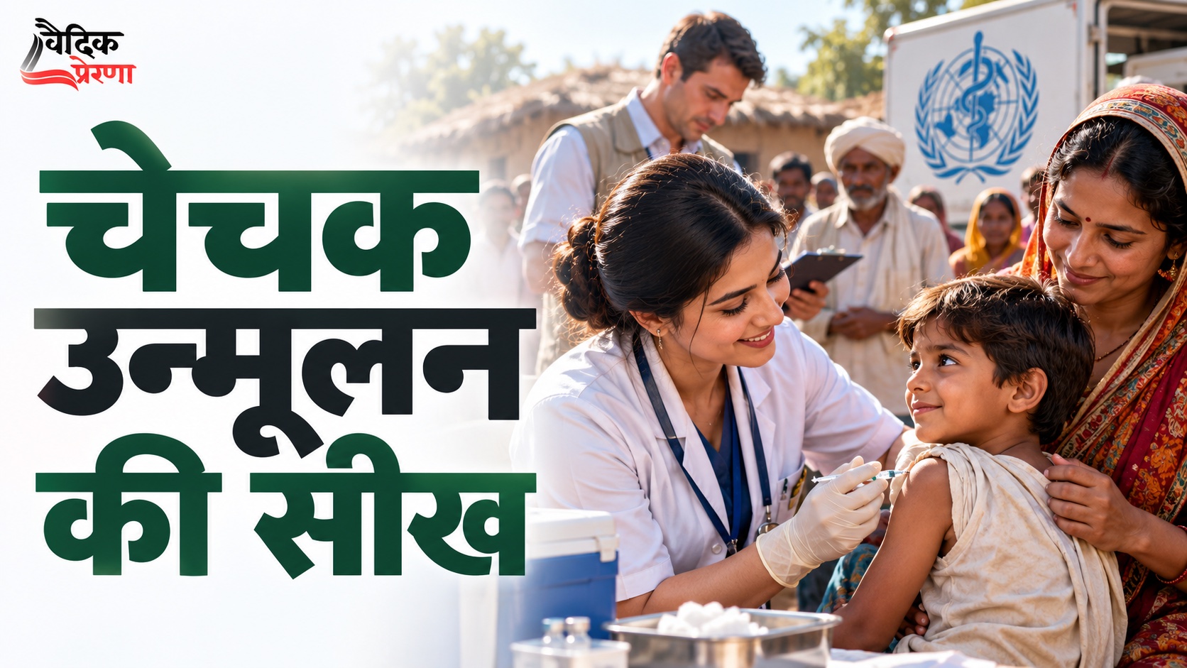 चेचक उन्मूलन की सीख: आखिरी व्यक्ति तक पहुँचना केवल आँकड़ा पूरा करना नहीं