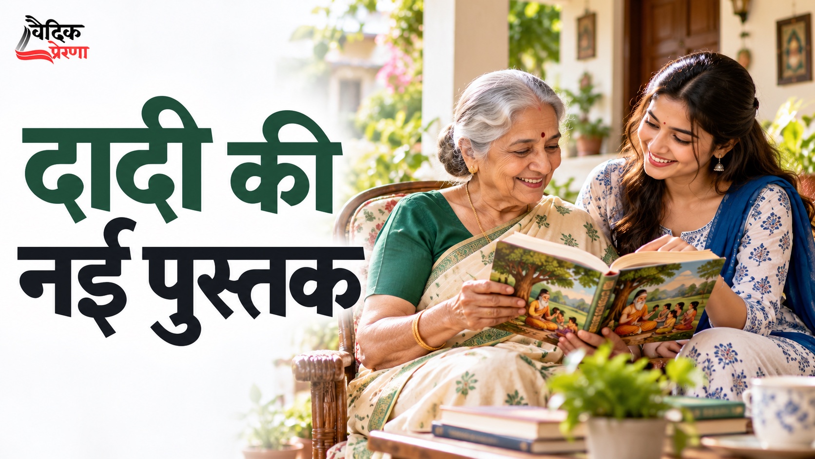 दादी की नई पुस्तक: सीखने की मेज पर उम्र की जगह जिज्ञासा बैठी