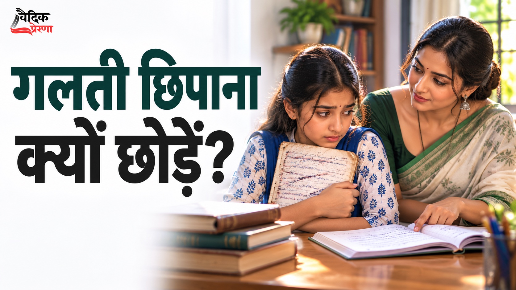 गलती वाली कॉपी छिपाना क्यों छोड़ दिया? तारा के प्रश्नों की छोटी यात्रा