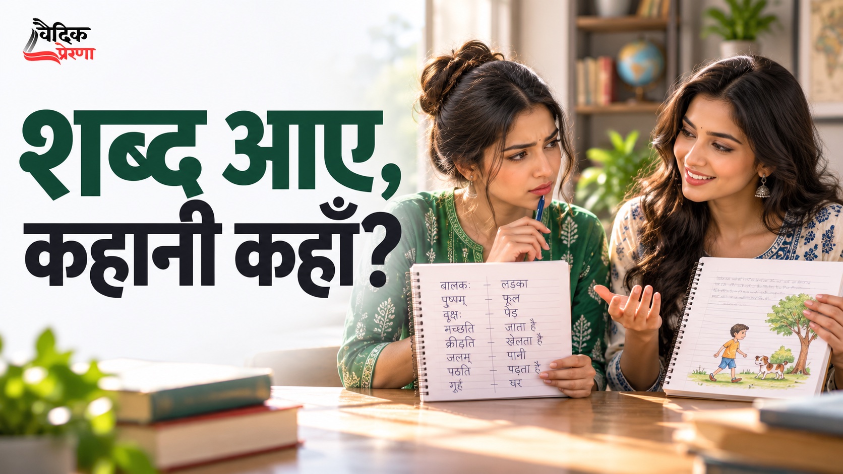 शब्द सब आ गए, कहानी कहाँ गई? अनुवाद की मेज पर दो सहेलियाँ