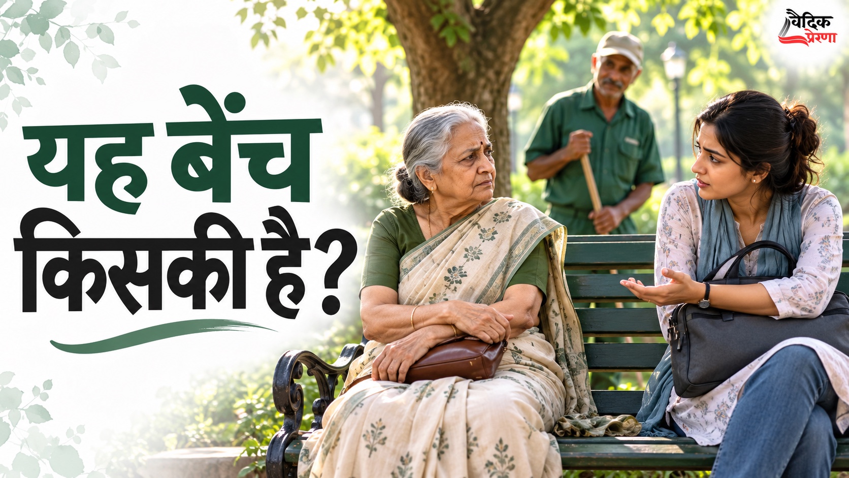 यह बेंच किसकी है? छाया में बैठने की एक छोटी जगह की बड़ी कहानी