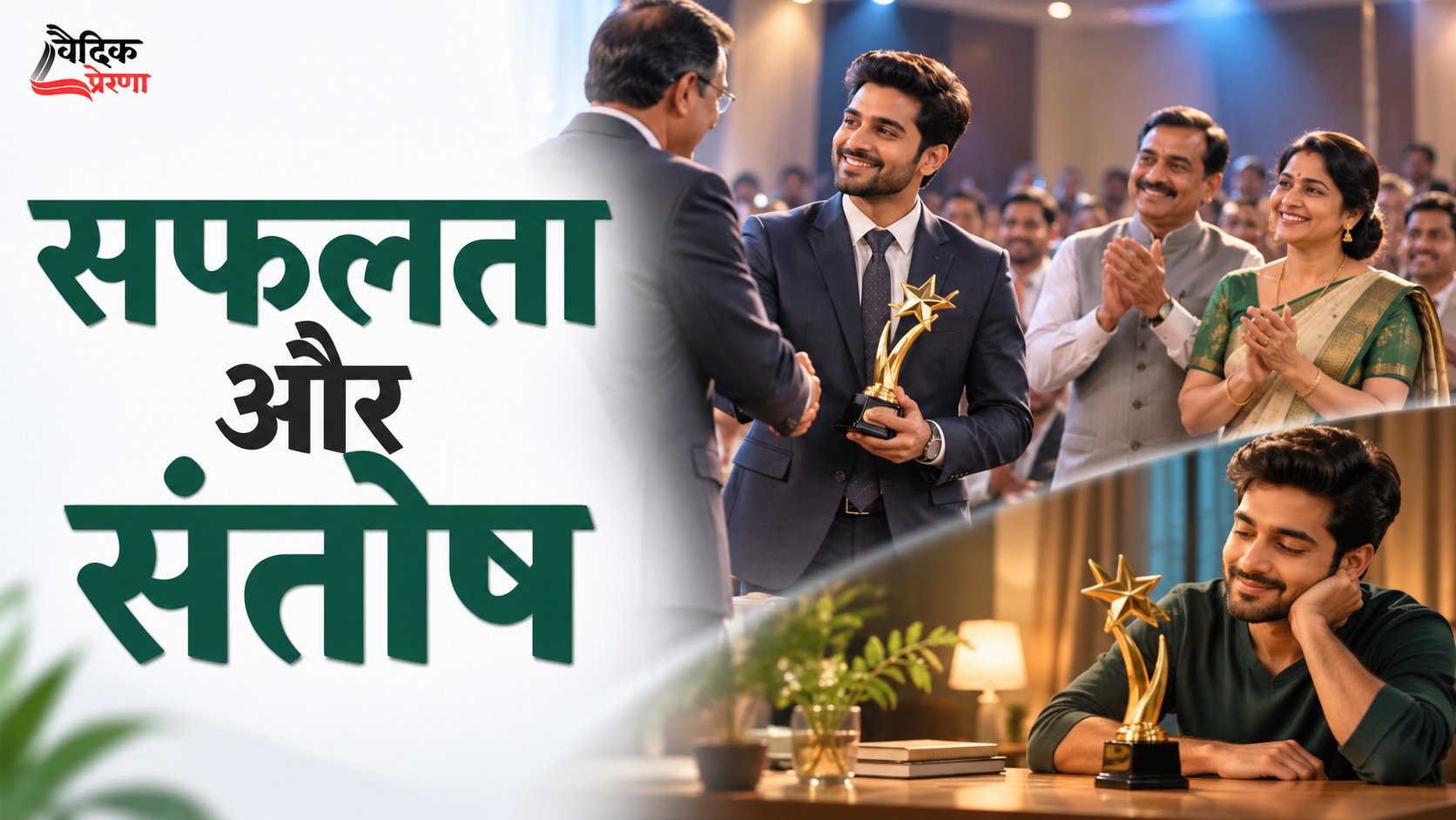 सफलता और संतोष में से जीवन को वास्तव में क्या चाहिए?