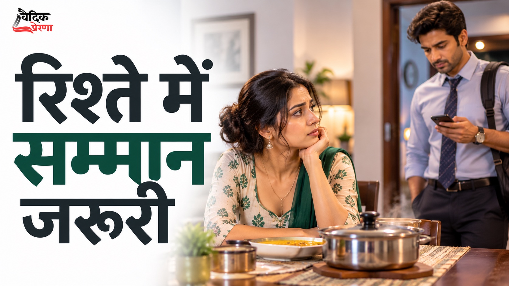 पति-पत्नी के संबंध में सम्मान प्रेम जितना ही आवश्यक क्यों है?