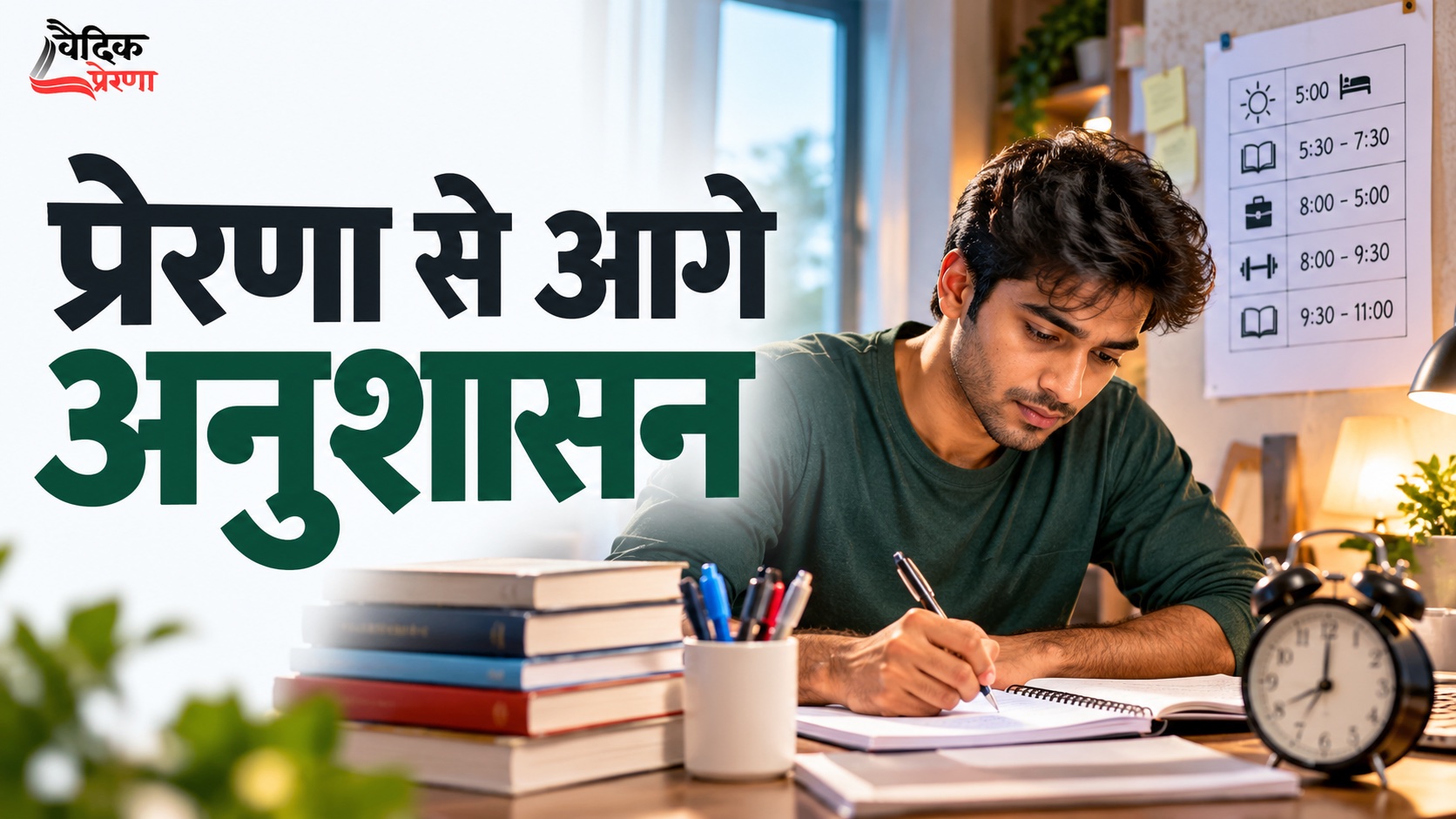 जीवन में अनुशासन क्यों प्रेरणा से अधिक महत्वपूर्ण है?