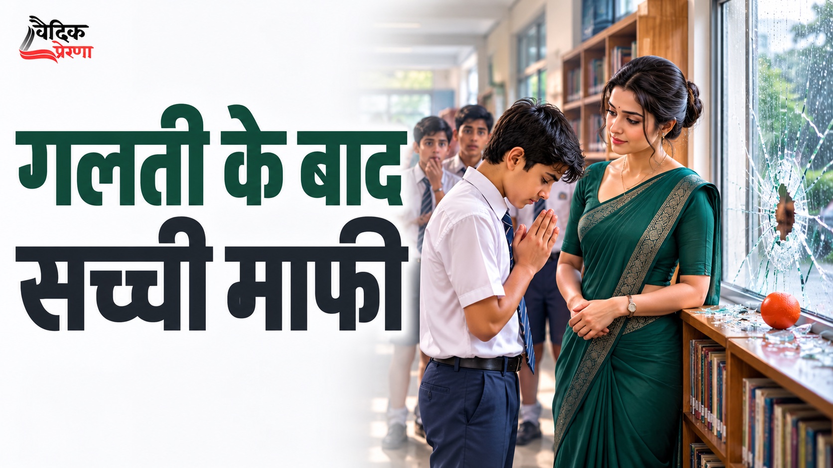 टूटी खिड़की और अधूरी माफी: गलती सुधारना कैसे सीखा जाता है?