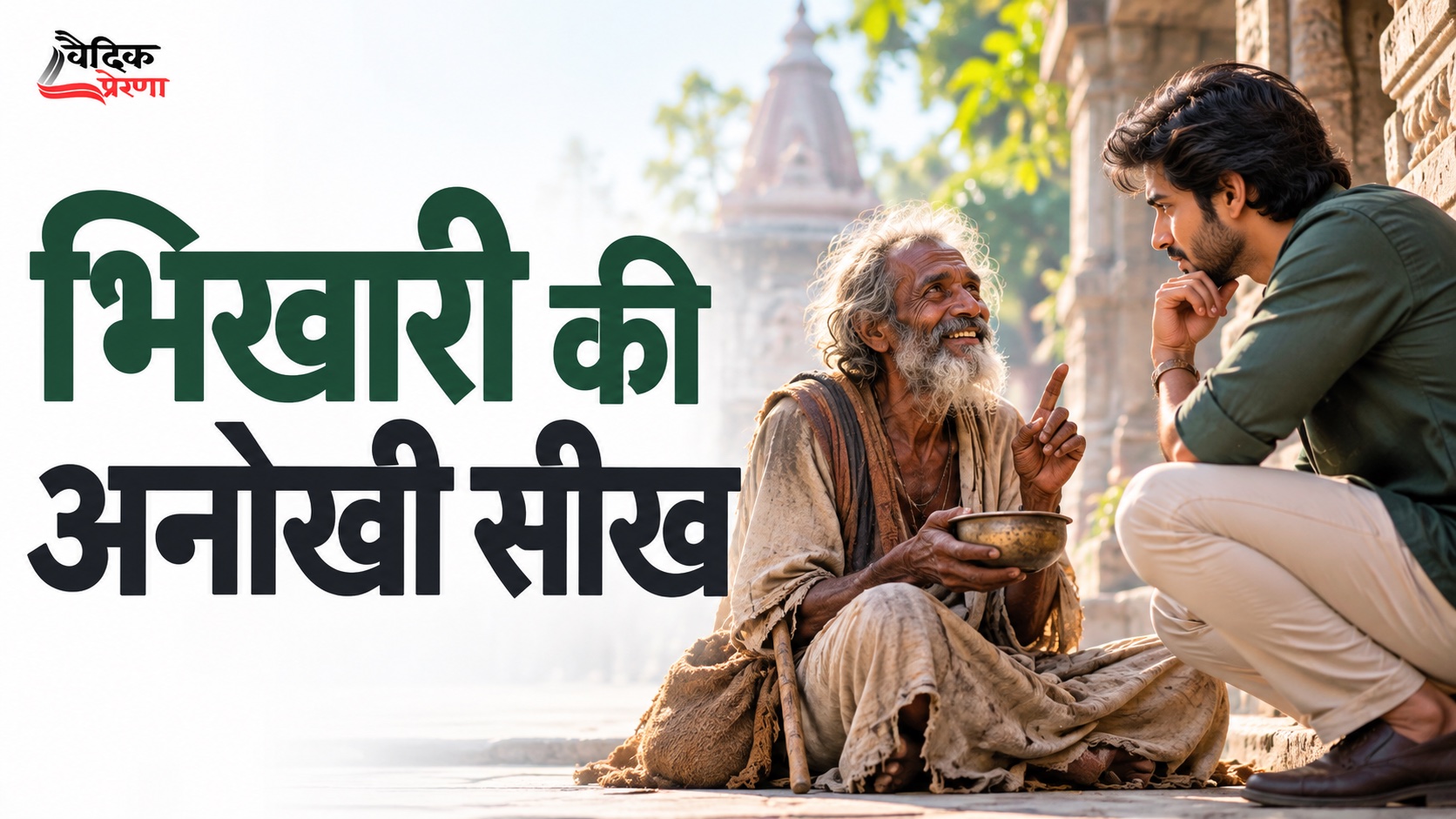 भगवान बनाने वाला भिखारी: मनुष्य का सबसे बड़ा पाखंड!